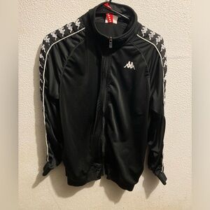 Kappa black zip up